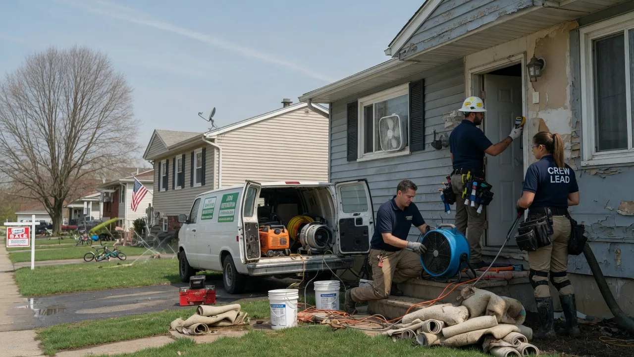 Flood Cleanup in Goddard, KS near me